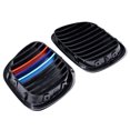 thumbnail image 4 of Glossy Black M-Color Front Hood Kidney Grille for 1995-2002 BMW Z3 1.8 1.9i 2.0 2.2i 2.3 2.5 2.8 3.0i Z3M, 4 of 8