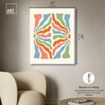 thumbnail image 5 of Abstract Floral Streamers Canvas Trendy Retro Posters by Art Remedy, Gallery Wrapped, 30 x 36, 5 of 7