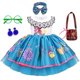thumbnail image 1 of Vestido de princesa para niñas Encanto Mirabel Charm Vestidos Carnaval Halloween Niños Fiesta de cumpleaños Madrigal Disfraz Niños Prom Gowns2-3Y Tag-100 Gao Jinjia LED, 1 of 2