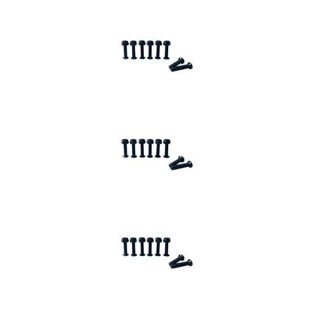 Eigraketly Juego de tuercas para clavos de puente de monopatín Hardware Tornillos profesionales Type1 NO1