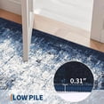 thumbnail image 6 of Abstract Area Rugs 6x9 Ultra-Soft Modern Indoor Carpet, Stain-Resistant Neutral Floor Cover, Non-Slip Distressed Throw Rug, Easy Cleaning, Perfect for Living Room, Office, Blue, 6 of 7