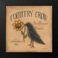 thumbnail image 2 of Lewis, Kim 20x20 Black Modern Framed Museum Art Print Titled - Country Crow, 2 of 5