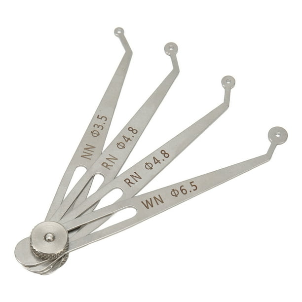 Dental Feeler Gauge,Dental Feeler Gauge 4 Oral Feeler Gauge Stainless