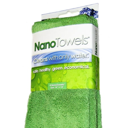 Nano Towels - Amazing Eco Fabric That Cleans Virtually Any Surface With Only Water. No More Paper Towels Or Toxic Chemicals. Save Money, Clean Faster & Easier and Make Your Home Safer & Healthier 4 (Best Way To Count Money)