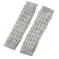 thumbnail image 4 of TELOLY Winter Fleece Lined Leg Warmer for Women Knitted Boot Toppers Long Socks High Leg Sleeves for Outdoor Skating Daily Wear, 4 of 4
