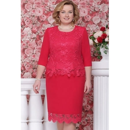 Lovaru Lace Half Sleeve Mother Of Bride Wedding Dress Walmart Com