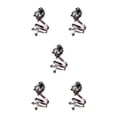 thumbnail image 3 of Minnieouse Adjustable Size Rings Student Trend Men Daily Accessories Stereoscopic  Alloy Party Jewelry Ring Holiday Supply Opening Type2 NO2, 3 of 6