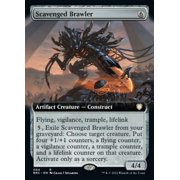 MtG The Brothers War Commander Rare Scavenged Brawler [Extended Art] #64