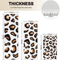 thumbnail image 4 of Black and Orange Of Leopard Print Kitchen Rugs Sets Of 3,Kitchen Runner Rugs Non Skid Washable,Decorative Kitchen Floor Mats for Kitchen,Sink,Laundry,17"x30"+ 17"x47" + 17"x59", 4 of 6