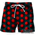 thumbnail image 2 of Pantalones cortos deportivos de verano para hombre, Shorts esenciales de viaje de playa hawaiana, informales de gran tamaño, cómodos, de secado rápido, ropa para hombre Fivean unisex, 2 of 2
