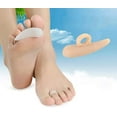 thumbnail image 4 of Almohadilla para dedos en martillo dispositivo ortopédico 6 piezas gel beige, 4 of 5