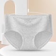 thumbnail image 2 of Aayomet String sous-Vêtements pour Femmes Sac Lifting des Hanches Triangle sous-Vêtements (Gris, L), 2 of 3