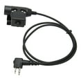thumbnail image 1 of Adaptador de walkie talkie, adaptador de micrófono PTT, adaptador de auriculares PU, adaptador de micrófono PTT, probado profesionalmente, 1 of 12