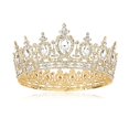 thumbnail image 1 of wonima11 Queen Crown for Women Crystal Tiara and Crown for Girl Rhinestones Hair Accessories for Wedding Bride Birthday Party Prom Bridal Bridesmaid (Gold), 1 of 1