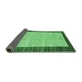 thumbnail image 2 of Ahgly Company Indoor Square Oriental Emerald Green Modern Area Rugs, 6' Square, 2 of 4