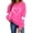 Valentine's Day Gifts Sweatshirts-A06Hot Pink, variant on Mifsaly Valentine's Day Gifts Sweatshirts Women Heart Print Shirts Crewneck Long Sleeve Oversized Tops Casual Festival Fashion Spring Outfits 2026