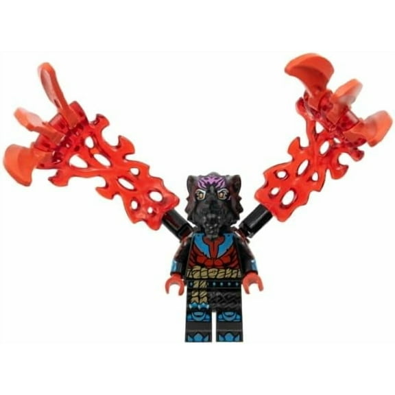 LEGO Ninjago Dragons Rising Season 2: Lord Ras Minifigure with Energy Claws