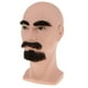 thumbnail image 1 of Cabeza de Maniquí Masculino Perfecl con Cabello Humano y Barba 31 cm, 1 of 7