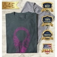 thumbnail image 2 of S4E Women's Pink Ribbon Word Montage T-Shirt X-Large Dark Heather, 2 of 4