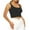 Black-16, variant on Mittory Women Sleeveless Scoop Neck Racerback Ribbed Knit Fitted Teen Basic Crop Tank Top Shirt