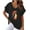 Black, variant on Tops For Women 2025 Summer Corset Tops For Women Plus Size With SleevesFunny Tshirts Shirts For Women BeerWomen Blouses Plus SizeOversized Workout Shirts For Women Funny