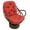 Cardinal Red, variant on Solid Microsuede Swivel Rocker Chair Cushion, " x 24", Spice