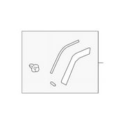 Genuine OE Toyota Wheel Opening Molding - 75062-0R010