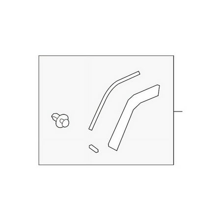 Genuine OE Toyota Wheel Opening Molding - 75062-0R010
