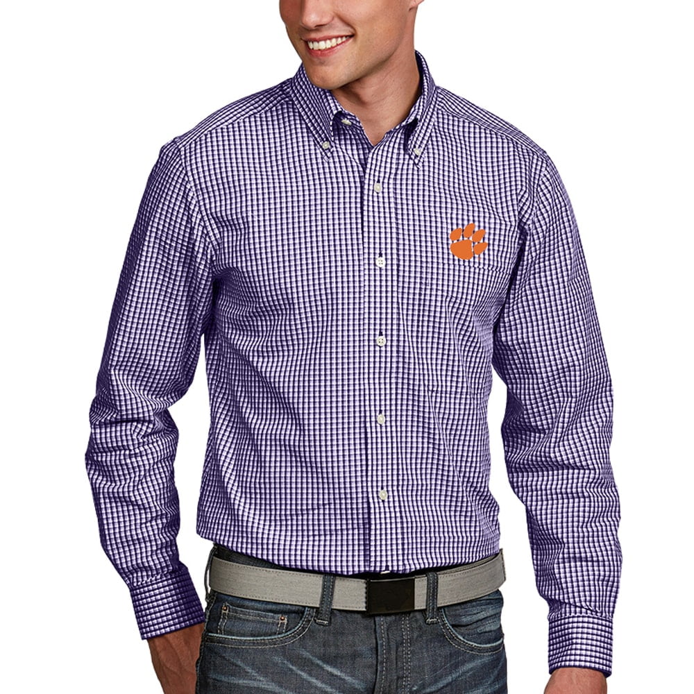 clemson button down