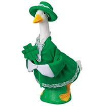 Gaggleville St. Patrick's Day Baby Goose Outfit, Fits Baby 17" H Statue, by Fox Valley Traders