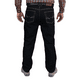 thumbnail image 4 of Pantalón de mezclilla rígida John Silver  Corte recto tipo vaquero Color gris oscuro, 4 of 7