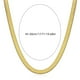 thumbnail image 3 of Chapado en Oro Cadena de Hueso Collar de la Mujer Collar de moda para las mujeres, 3 of 4