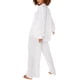 thumbnail image 5 of Txlixc Blusa de botón transparente de manga larga y pantalones de piernas anchas para mujeres Txlixc  moda, 5 of 6