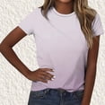 thumbnail image 4 of Women's T Shirts Graphic 4XL Gradient Color Crew Neck Casual Loose T-Shirt, 4 of 5