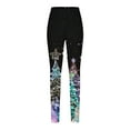 thumbnail image 5 of successthop Long Pants for Women Legging High Waisted Plus Size Gym Leggings Full Length Summer Pants Curvy Vacation Pants Yoga Multicolor S Breathable Beach Pants (Non Shiny Design Only Prints), 5 of 8