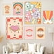 thumbnail image 2 of Groovy-conjunto de imágenes de galería de arte de pared Retro para habitación de niños, póster Hippie, Impresión de arcoíris, flor de dibujos animados, pintura en lienzo linda, decoración del hogar, 2 of 4