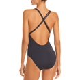 thumbnail image 2 of Bleu Rod Beattie Womens Illusion Padded One-Piece Swimsuit Black 8, 2 of 2