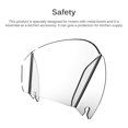 thumbnail image 2 of Advancent Deflector de máquina de cocina Deflector de cocina Tazón de mezcla de metal a prueba de aceite y salpicaduras Protector de vertido Cocina y Comedor Advancent HA024029-00, 2 of 6