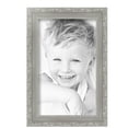 thumbnail image 2 of ArtToFrames 8" x 13" Classic Antique Silver Picture Frame, 8x13 inch Silver Wood Poster Frame (WOM-4926), 5 Pack, 2 of 6