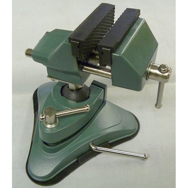 Table Top Hobby Craft Vacuum Suction Base Based Clamp Vise Tool