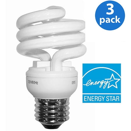 GE Energy Smart CFL Light Bulbs: 13 Watt (60W Equivalent) - Walmart.com
