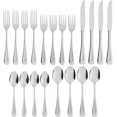 thumbnail image 2 of Oneida 2641020CL20 Satin Sand Dune 20-Piece Everyday Flatware Set, Service for 4, 2 of 8