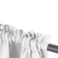 thumbnail image 3 of Trellis Gray and White Collection Window Valance, 3 of 5