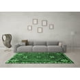 thumbnail image 3 of Ahgly Company Indoor Rectangle Persian Emerald Green Traditional Area Rugs, 5' x 8', 3 of 4