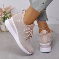 thumbnail image 2 of Fashion Rhinestone Sneakers for Women's - 2026 Casual Mesh Slip On Walking Shoes Breathable Glitter Sneaker, 2 of 5