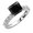 Platinum, variant on 2.9 to 4.9 Carat Classic Side Stone Prong Set Diamond Engagement Ring w/a 2 Carat Princess Cut Black Diamond Heirloom Quality 14K White Gold 2.9 Carat Size: 5