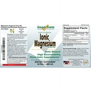 Good State Liquid Ionic Minerals - Magnesium, 192 Servings, 16 Fl Oz, Supports Bone, Muscle & Overall Wellness