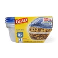 thumbnail image 2 of Contenedores de almacenamiento de alimentos GladWare Family Size XL, juego de 3, 2 of 7