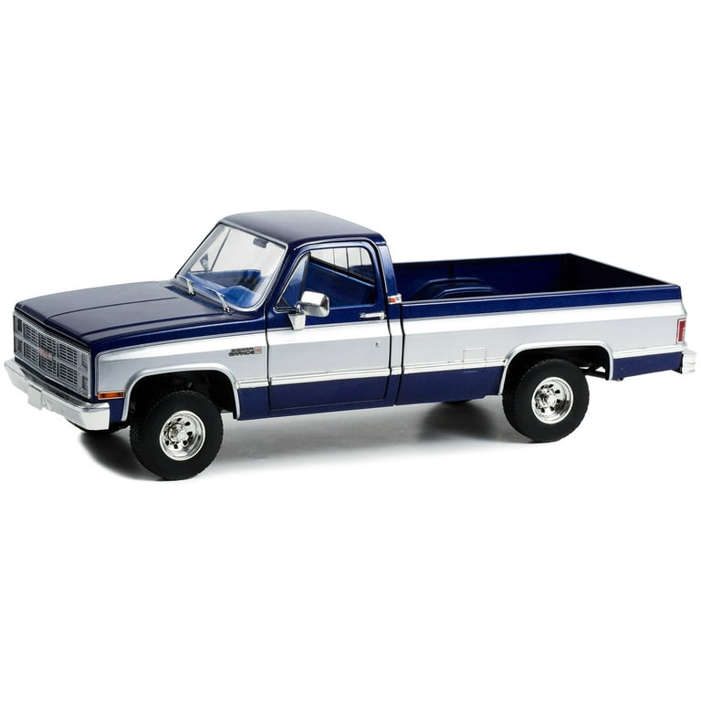 1984 GMC K-2500 SIERRA GRANDE WIDESIDE PICKUP SILVER 1:18 by