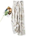 thumbnail image 4 of Pantalones de Piernas Anchas Casuales para Mujeres Impresión de Moda Pantalones de Longitud Completa Elásticos Regulares para Uso Casual, 4 of 4